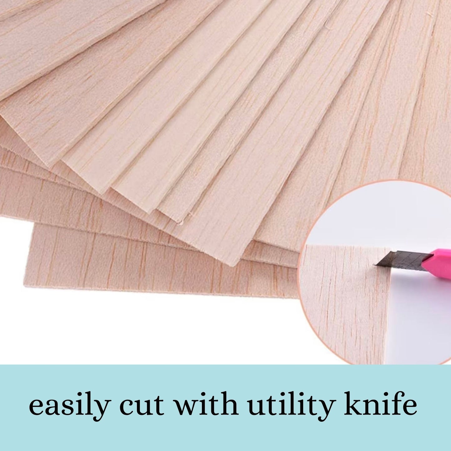 balsa wood planks