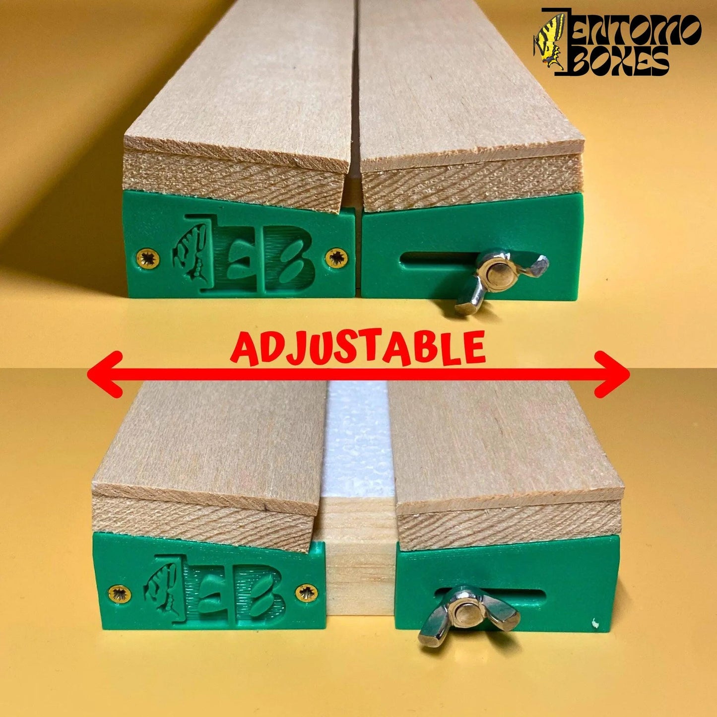 adjustable butterfly pinning board from entomoboxes