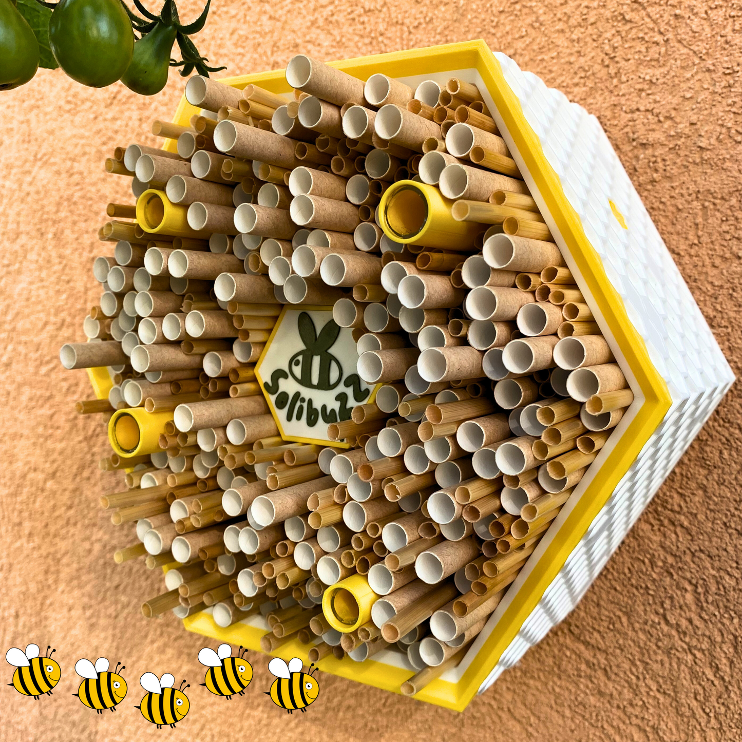 SoliBuzz - hôtel pour abeilles solitaires