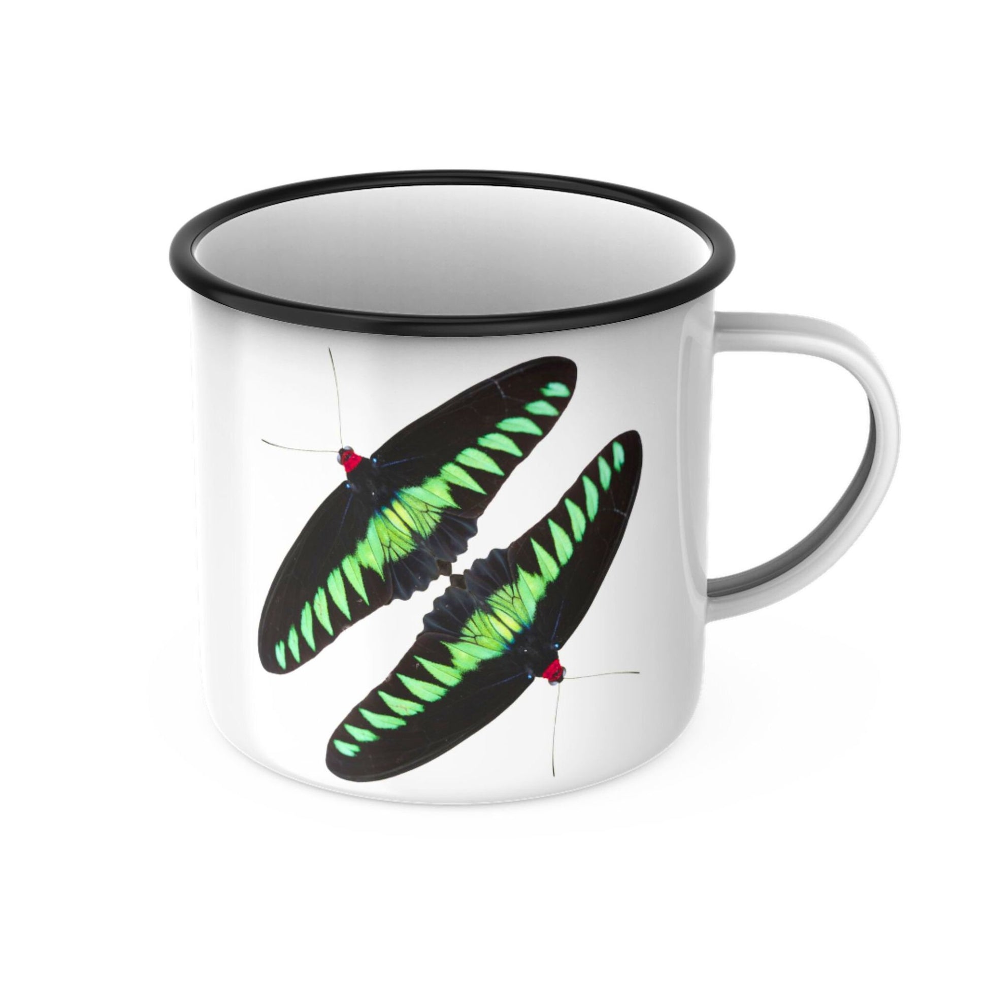 butterfly theme travel mug