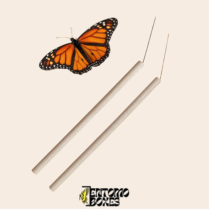 insect pinning tool for moving wings