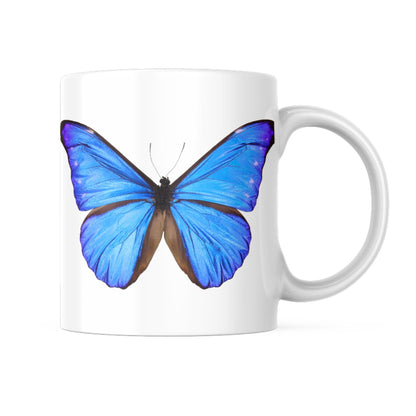 EntomoBoxes papillon-themed tasse en céramique, cadeau idéal pour entomologie et nature enthusiasts