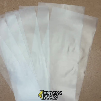 Bandes de papier cristal pour étalage